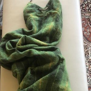 One of a kind Nanette Lepore green mohair gown